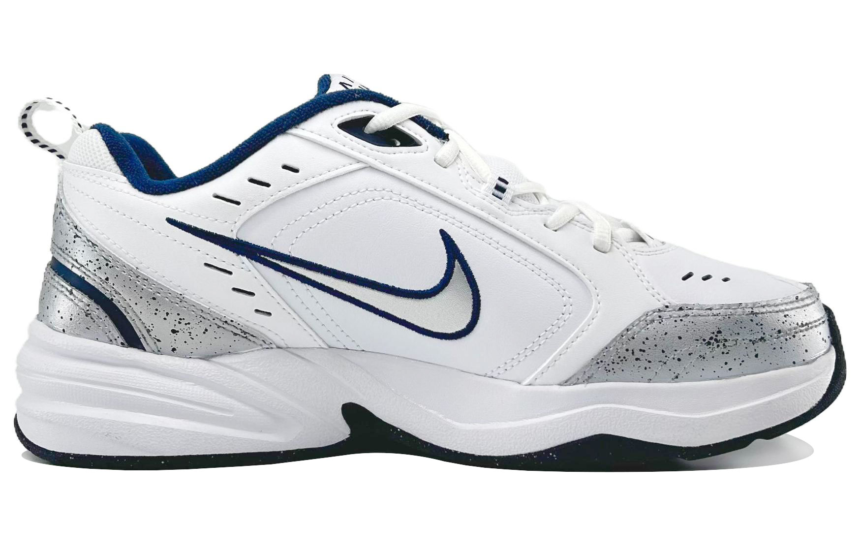 Lookbook [定制鞋] 耐克 Air Monarch 4 '白蓝龙年款' 415445-102（Team205-云起龙腾）