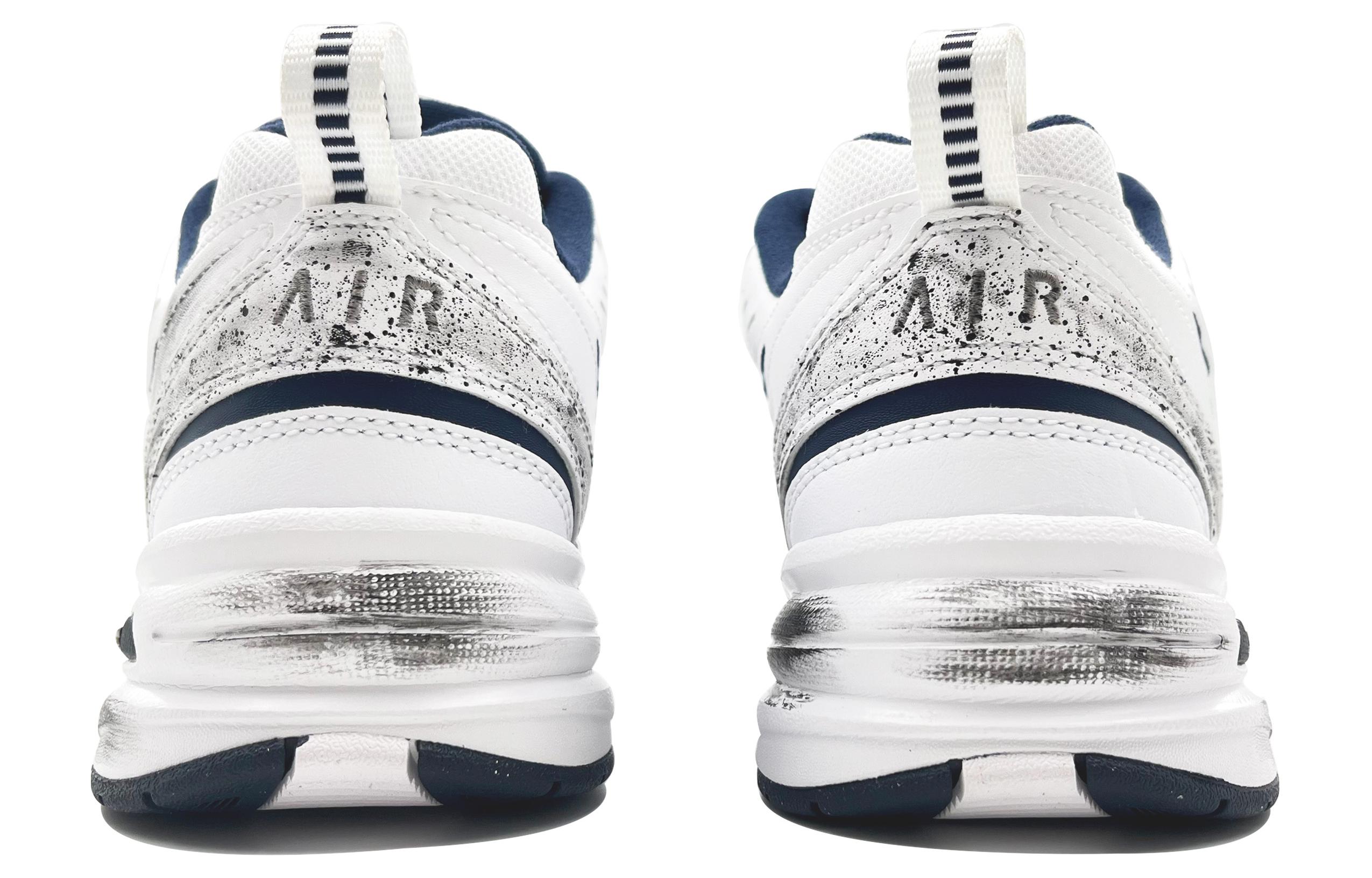 Shop ナイキ エア モナーク 4 白紺 国風水墨スラムダンク (custom) 415445-102(Team113-灌篮)