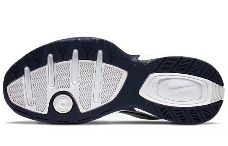 Purchase [Kasut Custom] Nike Air Monarch 4 'Putih Navy Pendaratan di Bulan' 415445-102(Team77-月球之上)