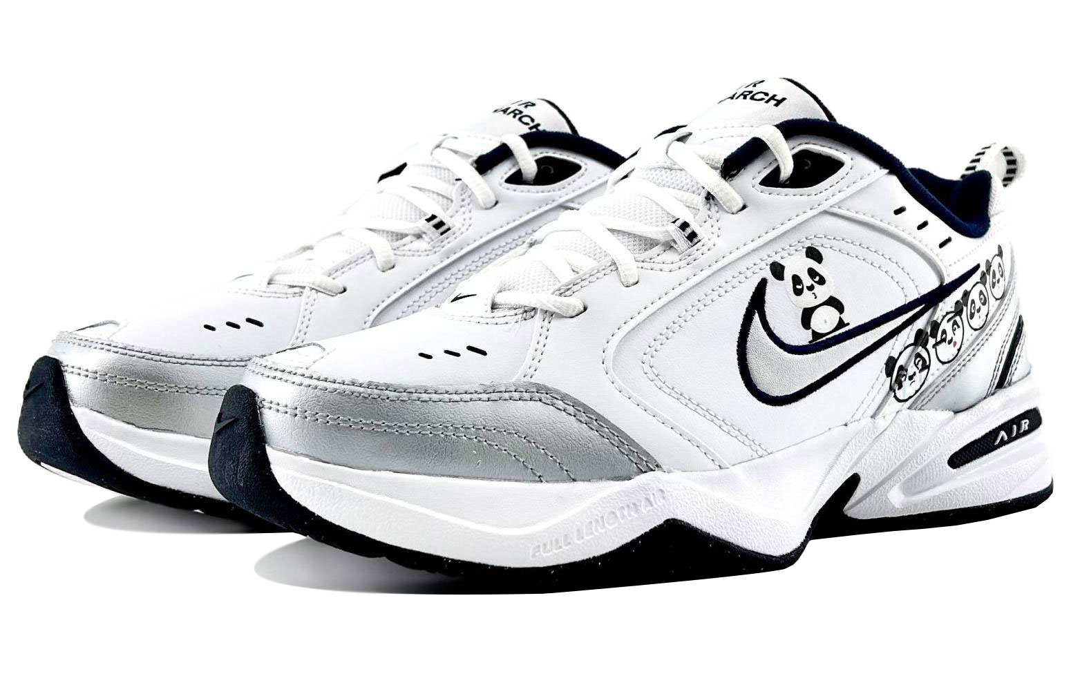 [Custom Shoes] Nike Air Monarch 4 'White Navy Panda Graffiti' 圖 4