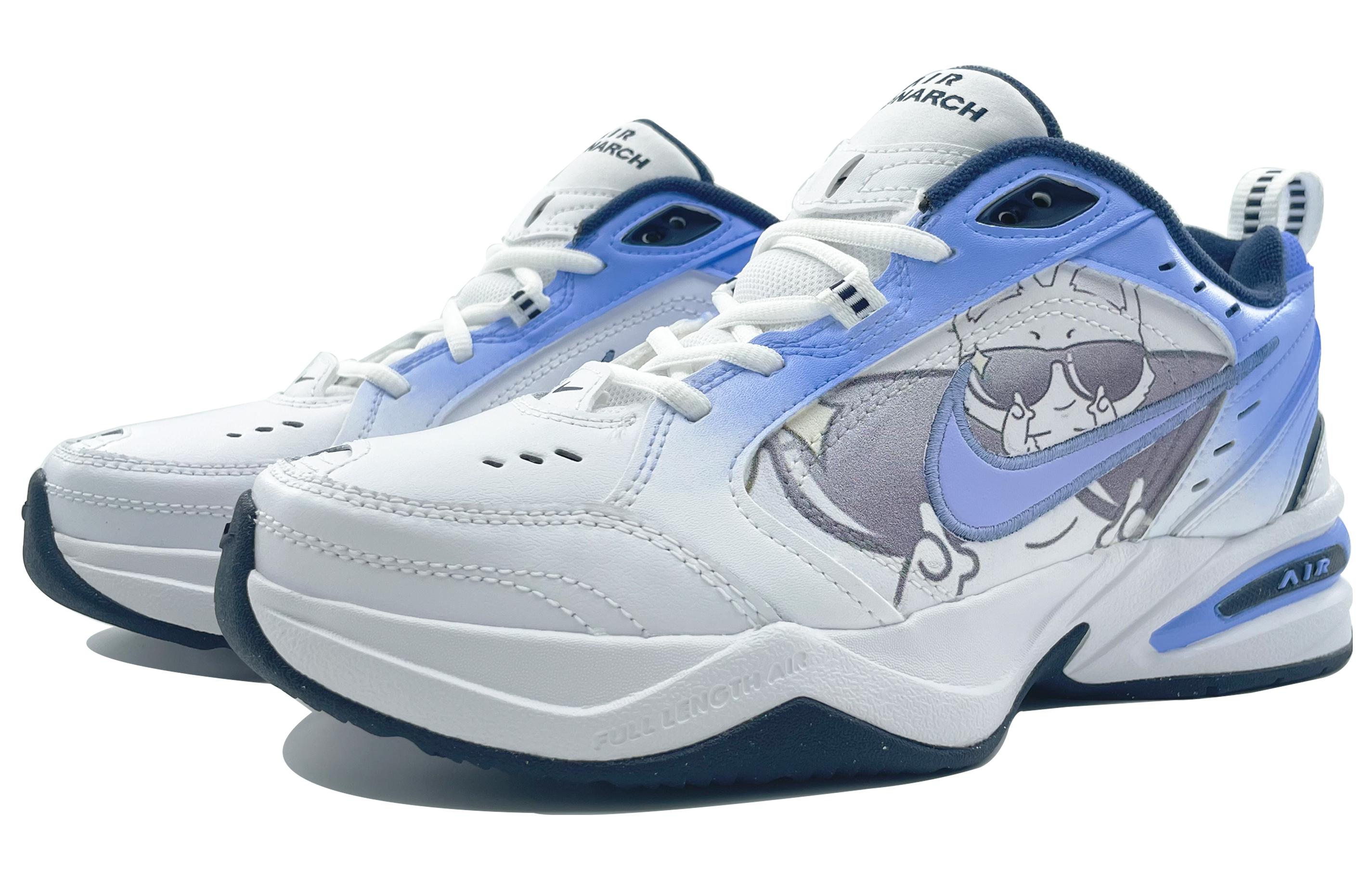 [Custom Shoes] Nike Air Monarch 4 'White Navy Sunglasses Bunny' 圖 3