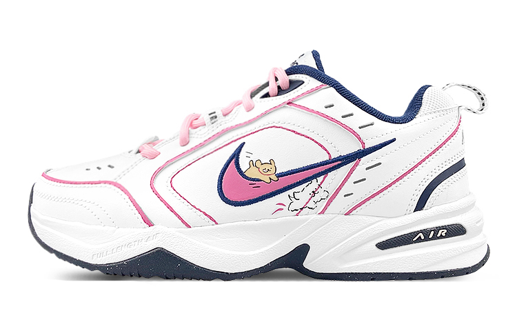 [Custom Shoes] Nike Air Monarch 4 'White Pink'