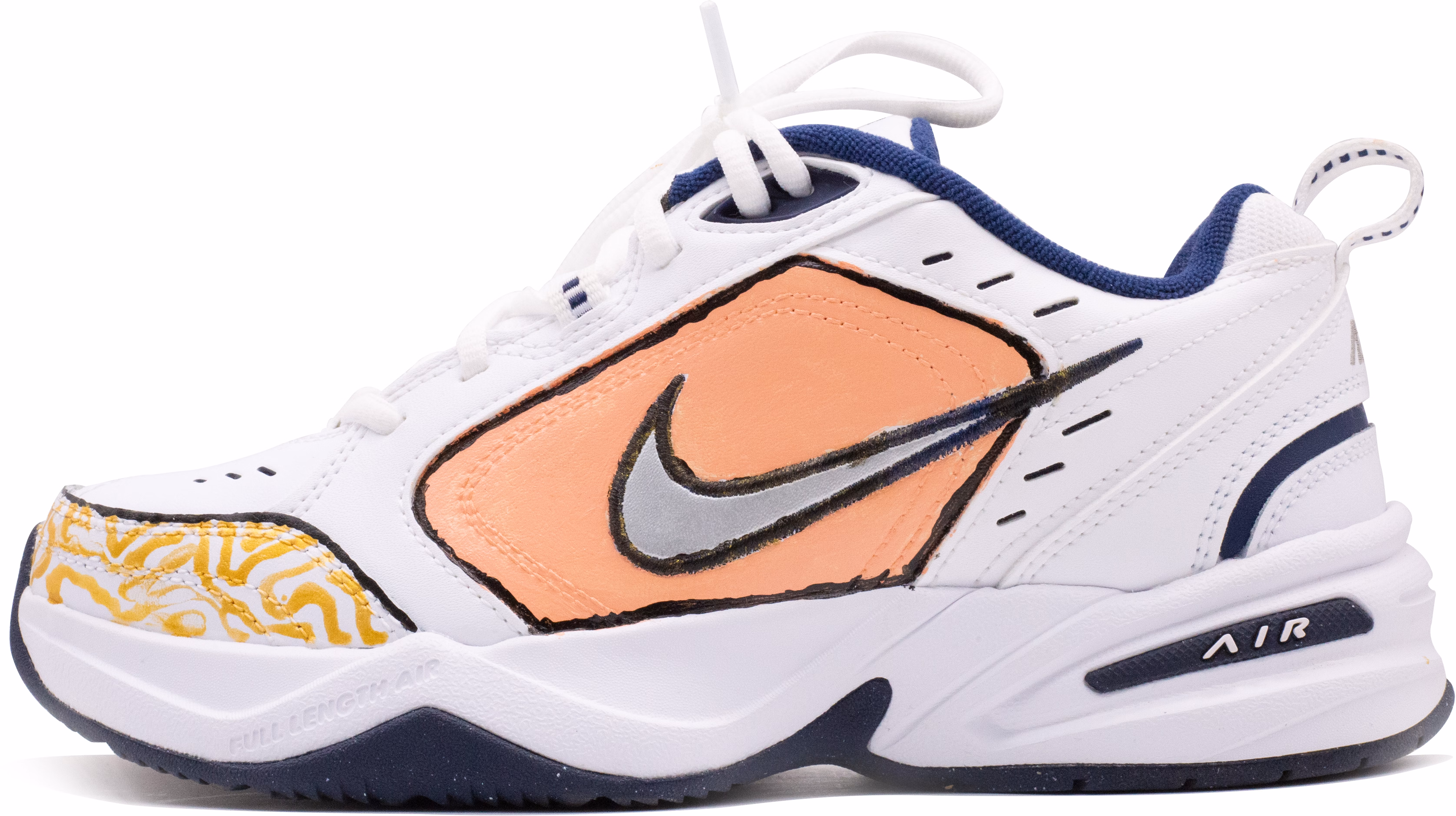 custom-shoes-nike-air-monarch-4-white-pink-gold