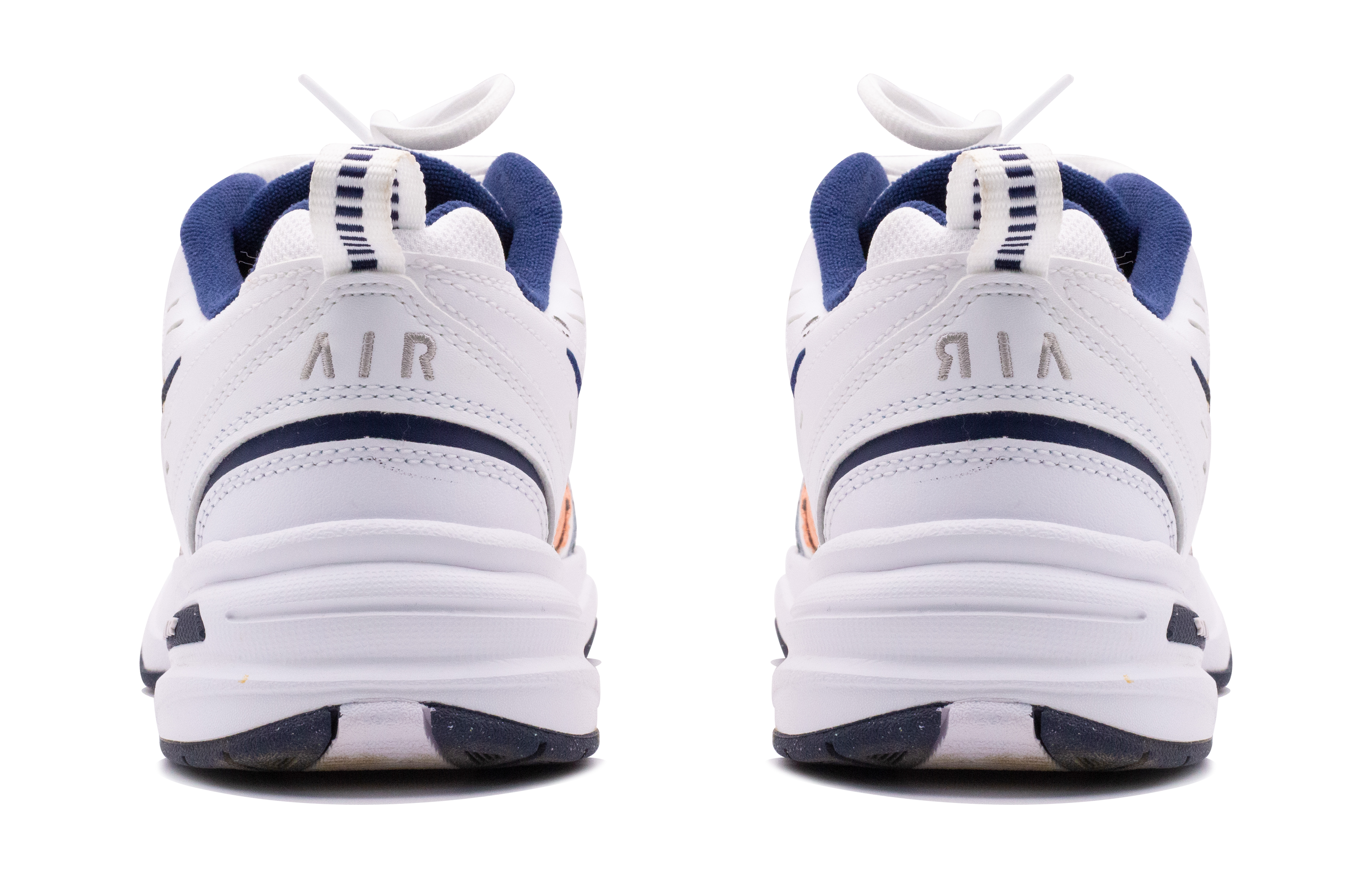 Purchase [Kasut Custom] Nike Air Monarch 4 'Putih Merah Jambu Emas' 415445-102（team72-金丝楠纹）