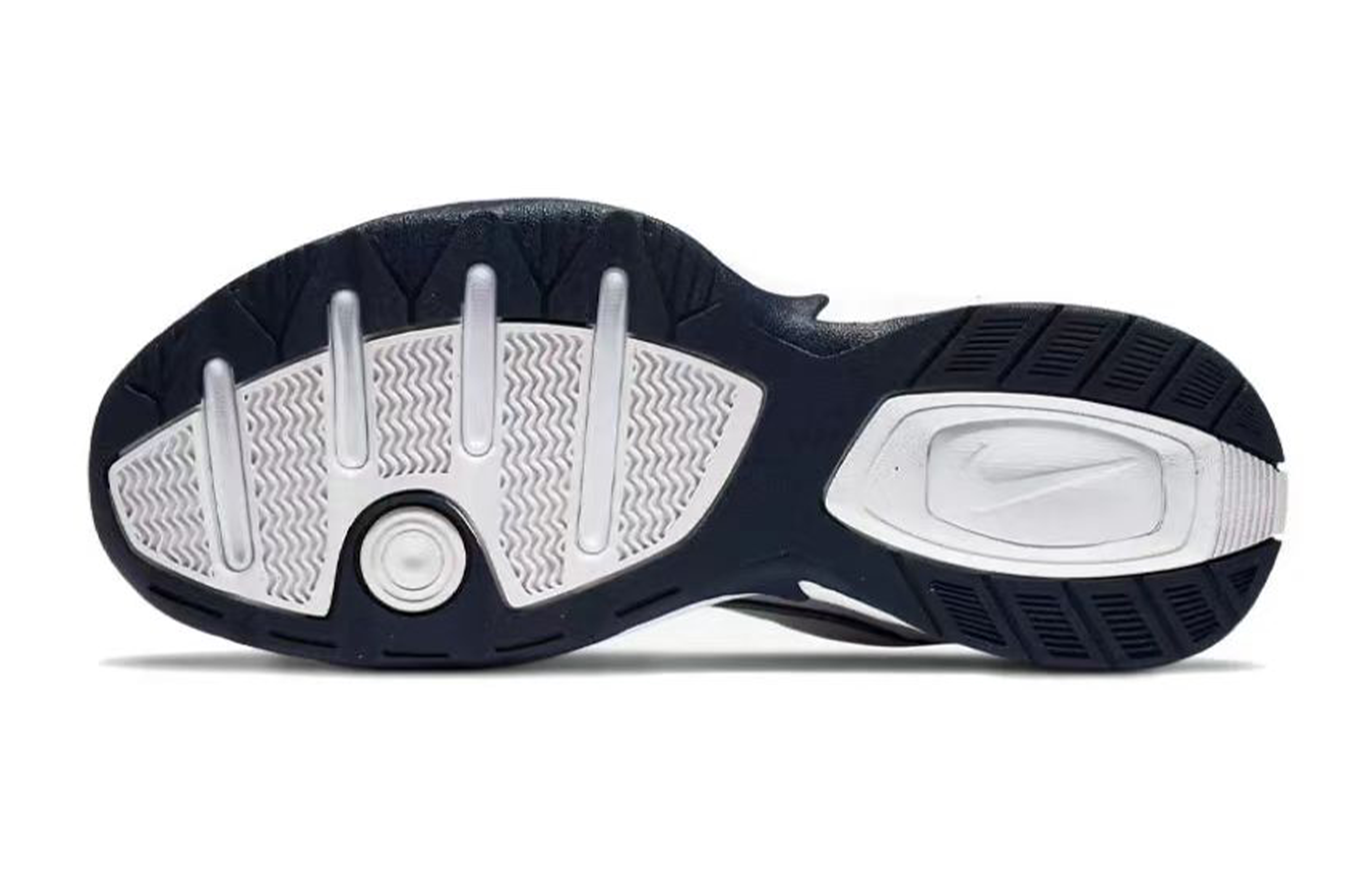 Details for [Kasut Custom] Nike Air Monarch 4 'Putih Merah Jambu Emas' 415445-102（team72-金丝楠纹）