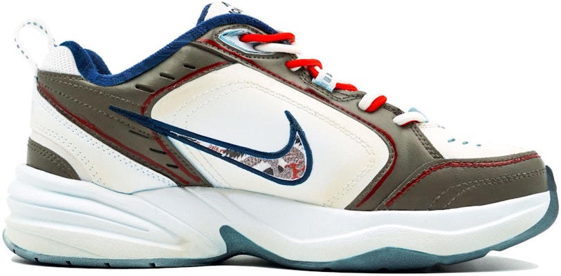 【訂製球鞋】 Nike Air Monarch 4 萬花弄 龍年限定 龍騰世紀 簡約 百搭 經典復古 防滑耐磨支撐增高 低筒 老爹鞋 男女同款 白棕 Lookbook 【訂製球鞋】 Nike Air Monarch 4 萬花弄 龍年限定 龍騰世紀 簡約 百搭 經典復古 防滑耐磨支撐增高 低筒 老爹鞋 男女同款 白棕