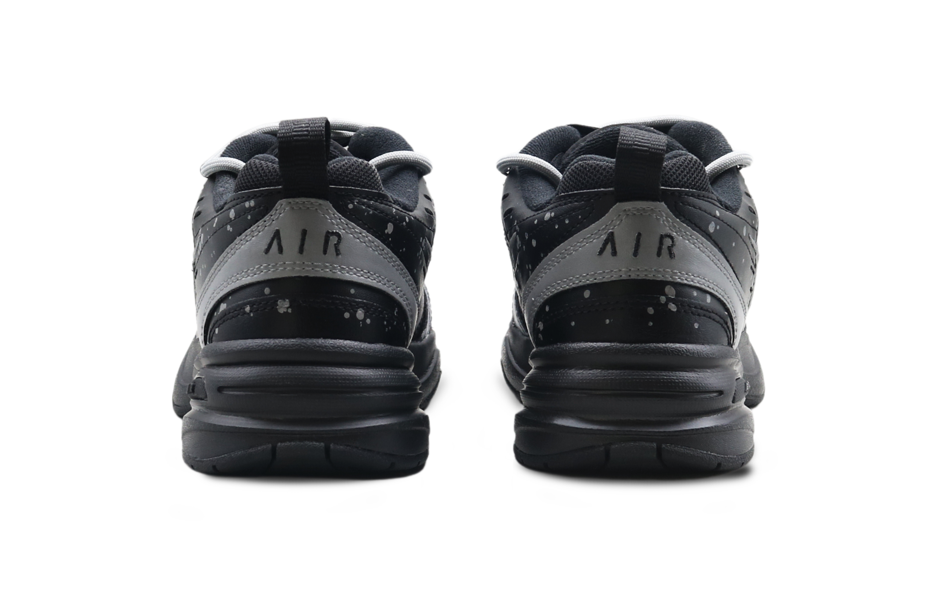 Purchase [Sneakers Personalizzate] Nike Air Monarch 4 Low Dad ''Coconut Grey Earl Splatter'' 415445-001(team8-男女同款椰子灰伯爵黑灰)