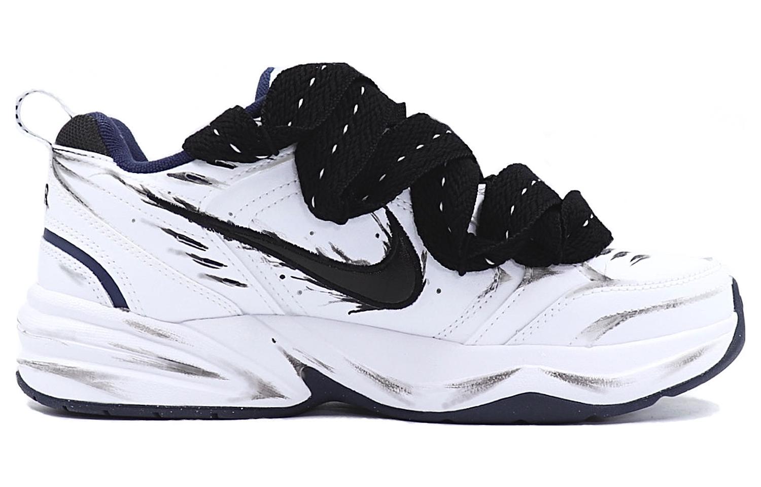 Order [Custom Schoenen] Nike Air Monarch 4 Retro ''Venom Power'' 415445-102(Team25-熊猫老爹鞋)