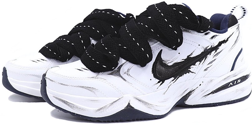 【定制鞋款】耐克 Air Monarch 4 复古款 '毒液力量' 415445-102(Team25-熊猫老爹鞋) Lookbook 【定制鞋款】耐克 Air Monarch 4 复古款 '毒液力量' 415445-102(Team25-熊猫老爹鞋)