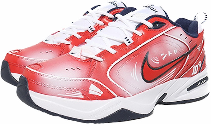 나이키 에어 모나크 IV "농구 혼 레드 화이트" (58 characters) 415445-102(Team10--篮球之魂QD) Lookbook 나이키 에어 모나크 IV "농구 혼 레드 화이트" (58 characters) 415445-102(Team10--篮球之魂QD)