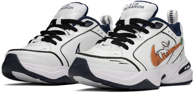 【カスタムシューズ】ナイキ エア モナーク IV「黒オレンジ ラビット&キャロット」 415445-102(TeamA-胡萝卜兔S-BOX) Shop 【カスタムシューズ】ナイキ エア モナーク IV「黒オレンジ ラビット&キャロット」 415445-102(TeamA-胡萝卜兔S-BOX)