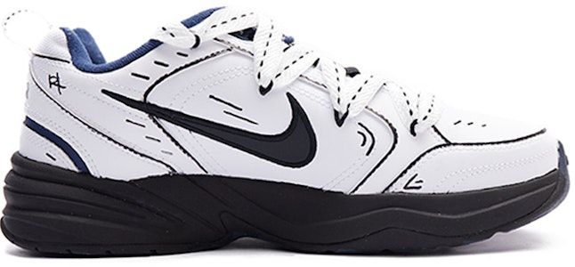 【客製球鞋】 Nike Air Monarch 4 氣泡水母 重返校園 潮流二次元線條 增高耐磨防滑 低筒 爸爸鞋 男女同款 黑白 Order 【客製球鞋】 Nike Air Monarch 4 氣泡水母 重返校園 潮流二次元線條 增高耐磨防滑 低筒 爸爸鞋 男女同款 黑白
