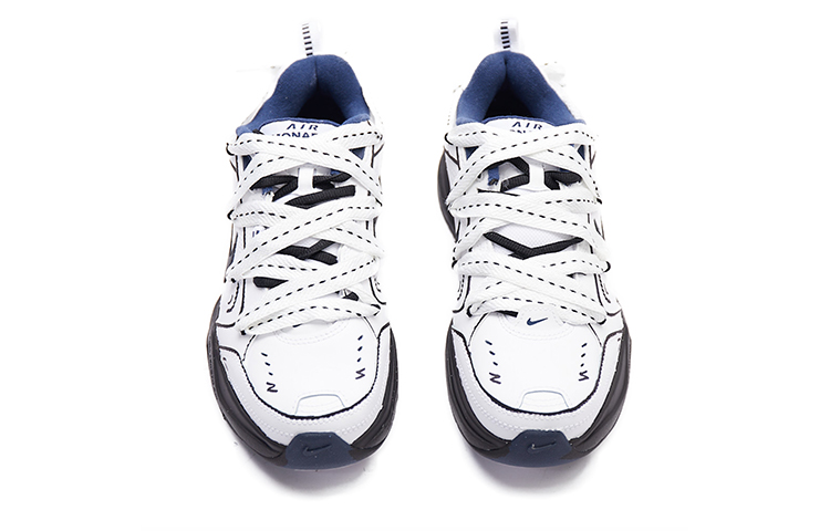 Shop [Zapatos Personalizados] Nike Air Monarch IV 'Negro Blanco Medusa Burbuja' 415445-102(Team15-重返校园)