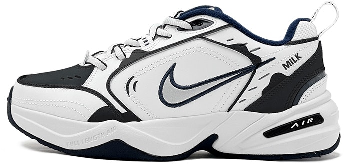 custom-shoes-nike-air-monarch-iv-black-white-cow-print