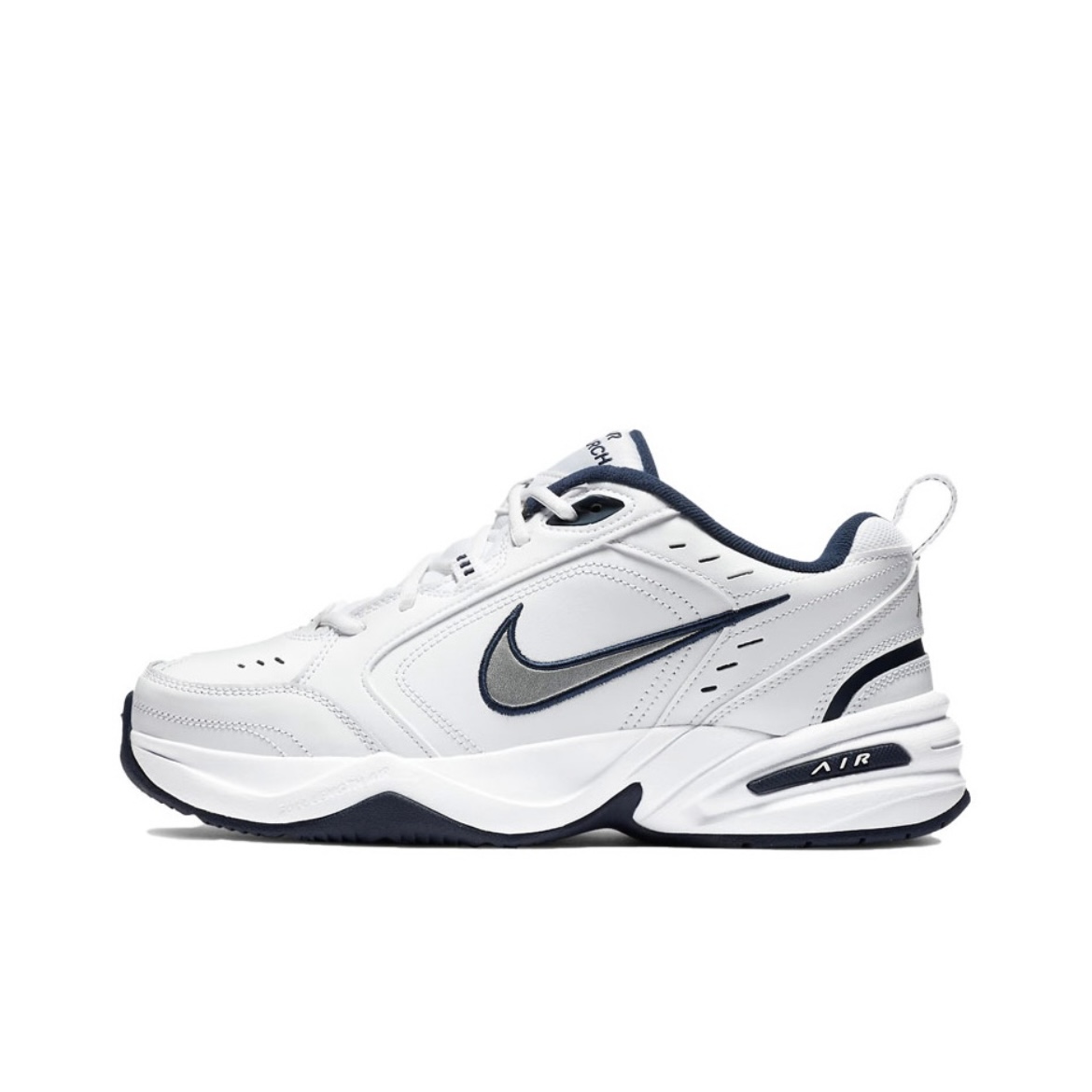 Sizing [Sepatu Custom] Nike Air Monarch IV 'Hitam Putih Escape Bubble Jellyfish' 415445-102(Team15-一起逃离)