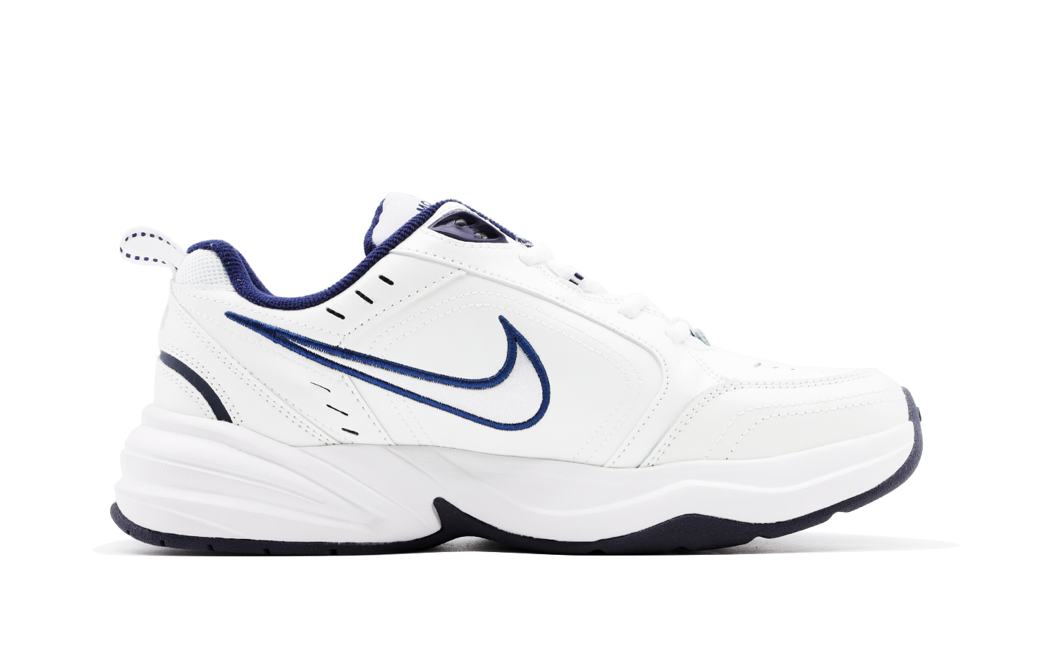 [Custom Shoes] Nike Air Monarch IV 'Blue White Black' 圖 3