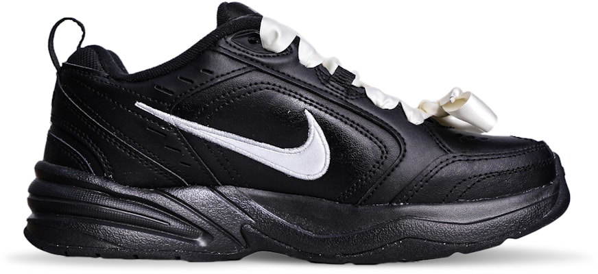 【訂製球鞋】Nike Air Monarch 4 西洋棋盤格 血色玫瑰 潮流 舒適 低筒 老爹鞋 男女同款 黑白銀 Order 【訂製球鞋】Nike Air Monarch 4 西洋棋盤格 血色玫瑰 潮流 舒適 低筒 老爹鞋 男女同款 黑白銀
