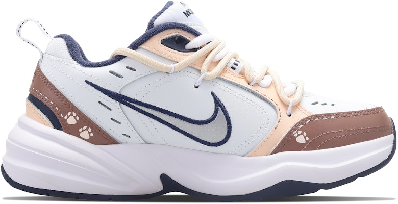 【訂製球鞋】 Nike Air Monarch 4 合成皮革 聖誕 躲貓貓 貓咪塗鴉卡通萌趣搭配舒適流行 防滑耐磨 低筒 老爹鞋 男女同款 白棕色 Lookbook 【訂製球鞋】 Nike Air Monarch 4 合成皮革 聖誕 躲貓貓 貓咪塗鴉卡通萌趣搭配舒適流行 防滑耐磨 低筒 老爹鞋 男女同款 白棕色