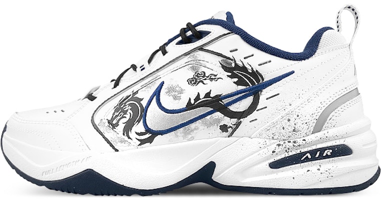 【定制鞋款】耐克Air Monarch IV '春节龙墨黑白' 415445-102(Team47-M4飞龙在天) Buy 【定制鞋款】耐克Air Monarch IV '春节龙墨黑白' 415445-102(Team47-M4飞龙在天)