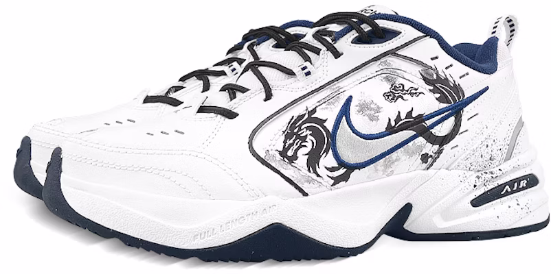 【定制鞋款】耐克Air Monarch IV '春节龙墨黑白' 415445-102(Team47-M4飞龙在天) Shop 【定制鞋款】耐克Air Monarch IV '春节龙墨黑白' 415445-102(Team47-M4飞龙在天)