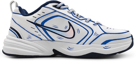 【カスタムシューズ】ナイキ エア モナーク IV 'コバルトブルースケッチ' 415445-102(Team16-男女款线条二次元蓝QD) Order 【カスタムシューズ】ナイキ エア モナーク IV 'コバルトブルースケッチ' 415445-102(Team16-男女款线条二次元蓝QD)