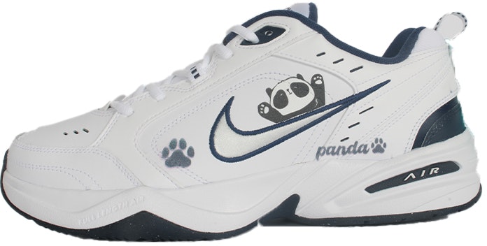 custom-shoes-nike-air-monarch-iv-cute-panda-blue-white