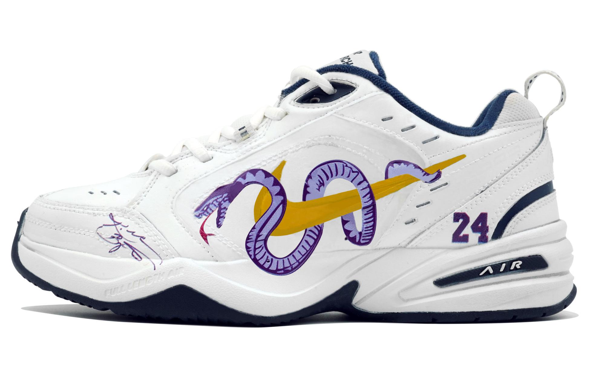 [Custom Shoes] Nike Air Monarch IV 'Dragon Year Purple Mamba'