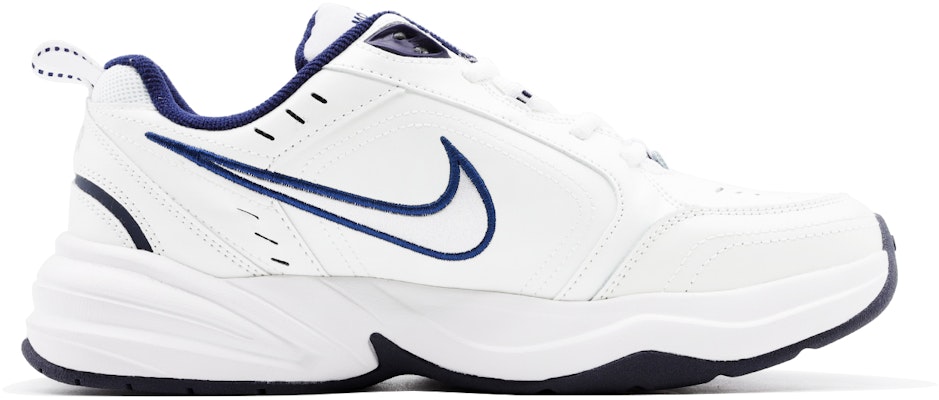 【客製球鞋】 Nike Air Monarch 4 遠峰落日 PU皮革 新中式國風 防滑耐磨增高 低筒 爸爸鞋 男女同款 藍白 Lookbook 【客製球鞋】 Nike Air Monarch 4 遠峰落日 PU皮革 新中式國風 防滑耐磨增高 低筒 爸爸鞋 男女同款 藍白
