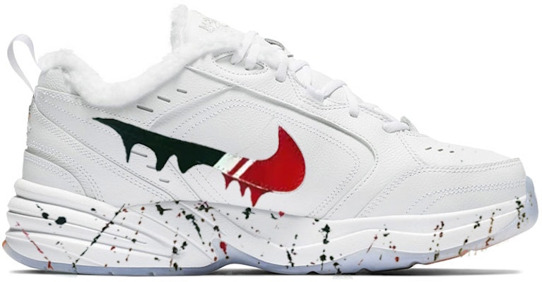 【定制鞋】耐克 Air Monarch IV "流体涂鸦" AV6676-100(Team56-流体泼墨) Order 【定制鞋】耐克 Air Monarch IV "流体涂鸦" AV6676-100(Team56-流体泼墨)