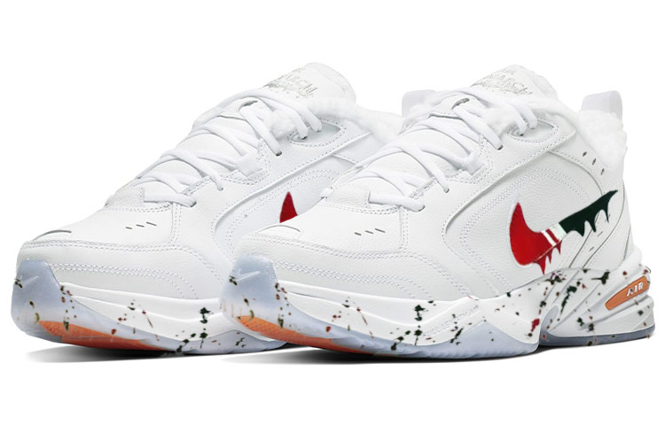 Lookbook 【定制鞋】耐克 Air Monarch IV "流体涂鸦" AV6676-100(Team56-流体泼墨)