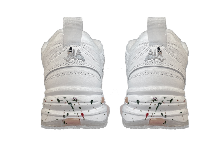 Shop 【定制鞋】耐克 Air Monarch IV "流体涂鸦" AV6676-100(Team56-流体泼墨)