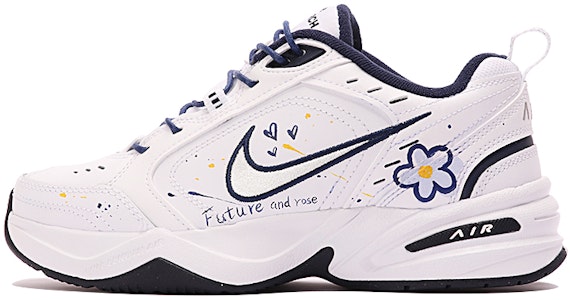 Zapatillas Nike Air Monarch IV 'Azul Graffiti-Blanco' Personalizadas 415445-102(TeamThree-520男女款蓝白) Buy Zapatillas Nike Air Monarch IV 'Azul Graffiti-Blanco' Personalizadas 415445-102(TeamThree-520男女款蓝白)