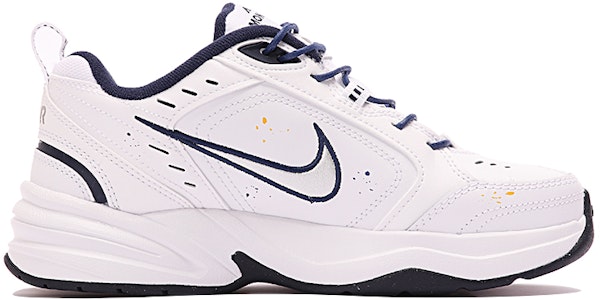 Zapatillas Nike Air Monarch IV 'Azul Graffiti-Blanco' Personalizadas 415445-102(TeamThree-520男女款蓝白) Order Zapatillas Nike Air Monarch IV 'Azul Graffiti-Blanco' Personalizadas 415445-102(TeamThree-520男女款蓝白)