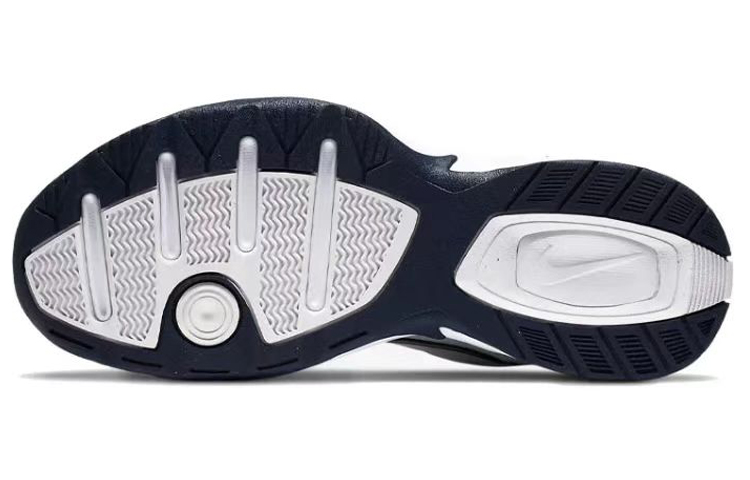 Details for Zapatillas Nike Air Monarch IV 'Azul Graffiti-Blanco' Personalizadas 415445-102(TeamThree-520男女款蓝白)