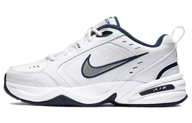 Sizing Zapatillas Nike Air Monarch IV 'Azul Graffiti-Blanco' Personalizadas 415445-102(TeamThree-520男女款蓝白)