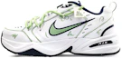 Buy 【自訂球鞋】 Nike Air Monarch 4 綠森與花 自然之力 PU 小清新 防滑包覆性支撐 低筒 老爹鞋 男女適用 白綠