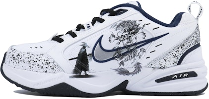 【客製球鞋】Nike Air Monarch 4 墨龍 SDS 龍年限定 水墨風 侠客 休閒 復古 舒適 減震防滑耐磨 低筒 老爹鞋 男女同款 黑白 Order 【客製球鞋】Nike Air Monarch 4 墨龍 SDS 龍年限定 水墨風 侠客 休閒 復古 舒適 減震防滑耐磨 低筒 老爹鞋 男女同款 黑白