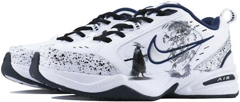 【客製球鞋】Nike Air Monarch 4 墨龍 SDS 龍年限定 水墨風 侠客 休閒 復古 舒適 減震防滑耐磨 低筒 老爹鞋 男女同款 黑白 Shop 【客製球鞋】Nike Air Monarch 4 墨龍 SDS 龍年限定 水墨風 侠客 休閒 復古 舒適 減震防滑耐磨 低筒 老爹鞋 男女同款 黑白