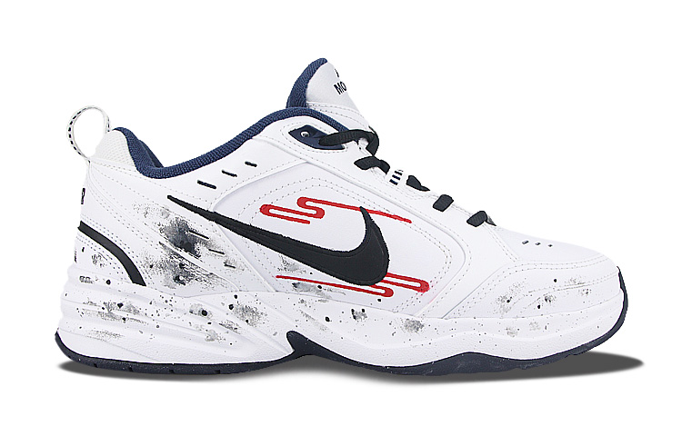 Order [カスタムシューズ] ナイキ エアモナーク IV『インクウォッシュ』 415445-102(Team58-万事如意)