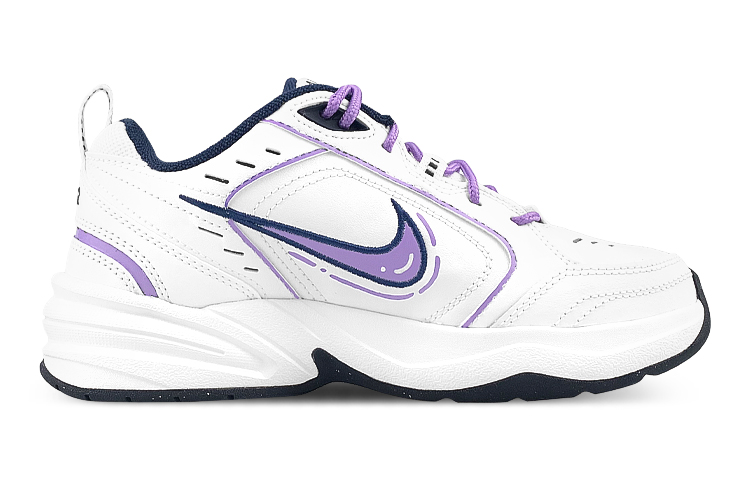 [Custom Shoes] Nike Air Monarch IV 'Kuromi White Purple Black' 圖 3