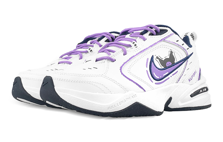 [Custom Shoes] Nike Air Monarch IV 'Kuromi White Purple Black' 圖 4