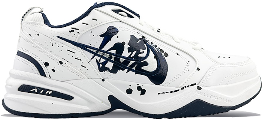 【定製球鞋】Nike Air Monarch 4 低筒 跑步鞋 男女共款 藏藍 Order 【定製球鞋】Nike Air Monarch 4 低筒 跑步鞋 男女共款 藏藍