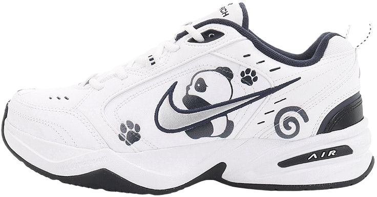 custom-shoes-nike-air-monarch-iv-panda-bamboo
