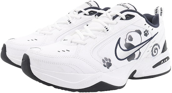 나이키 에어 모나크 IV '판다 대나무' (커스텀) 415445-102(Team10-熊猫寻竹) Lookbook 나이키 에어 모나크 IV '판다 대나무' (커스텀) 415445-102(Team10-熊猫寻竹)