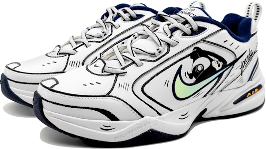 ナイキ エア モナーク4 パンダグラデーション (Nike Ea Monāku 4 Panda Guradēshon) 415445-102(Team16-男女线条熊猫二次元黑) Lookbook ナイキ エア モナーク4 パンダグラデーション (Nike Ea Monāku 4 Panda Guradēshon) 415445-102(Team16-男女线条熊猫二次元黑)