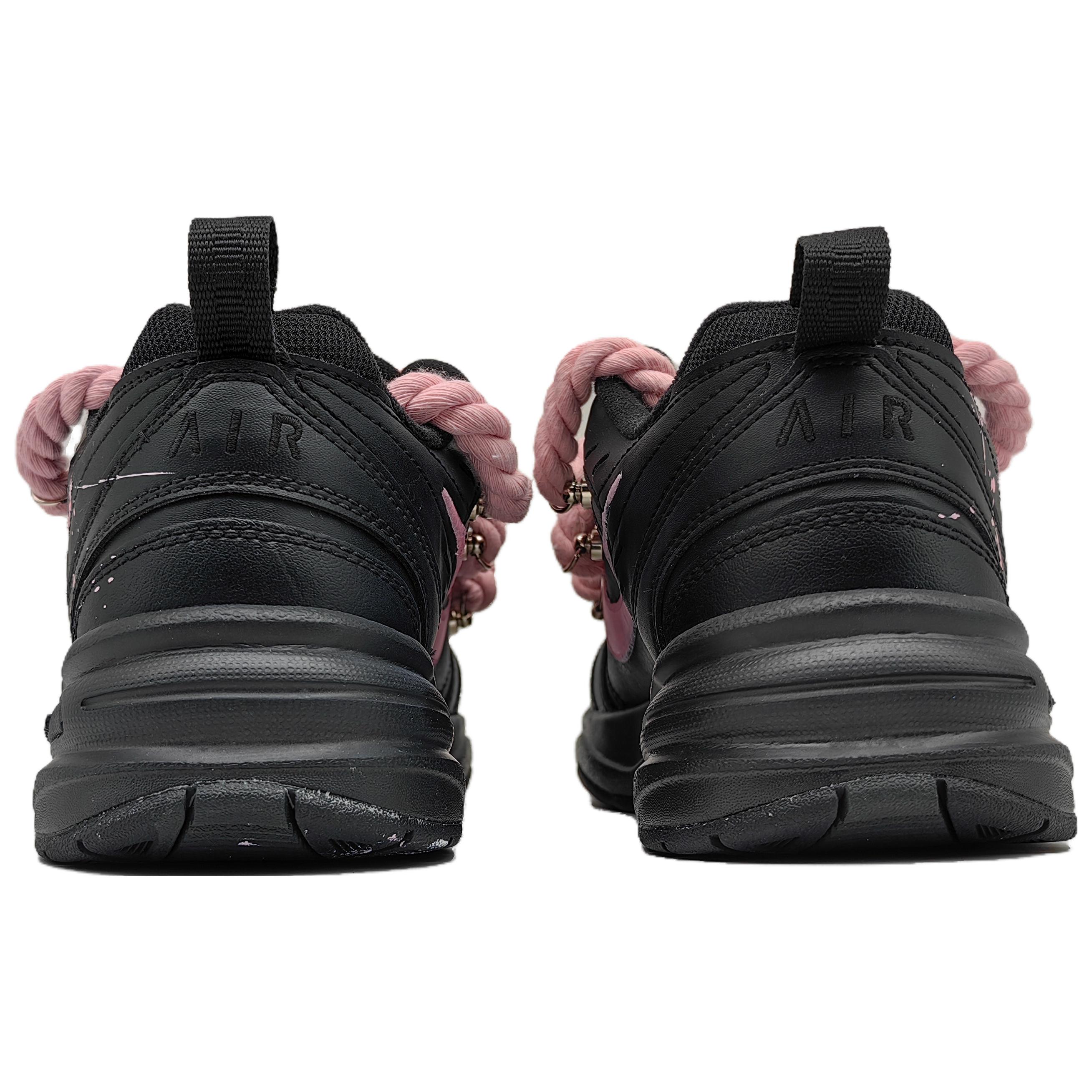 [Custom Shoes] Nike Air Monarch IV 'Pink Splatter' 圖 4