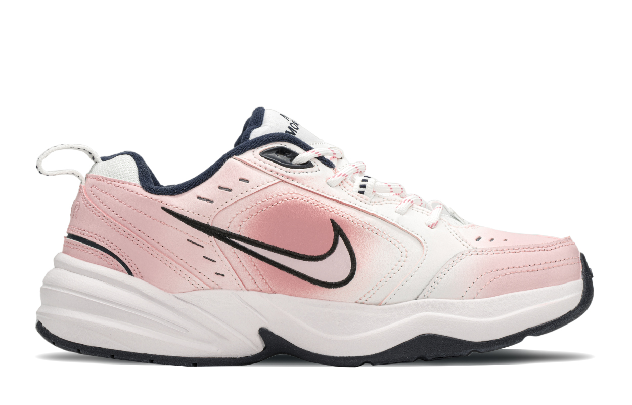 [Custom Shoes] Nike Air Monarch IV 'Pink White Butterfly' 圖 3