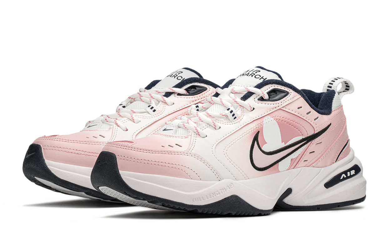 [Custom Shoes] Nike Air Monarch IV 'Pink White Butterfly' 圖 4