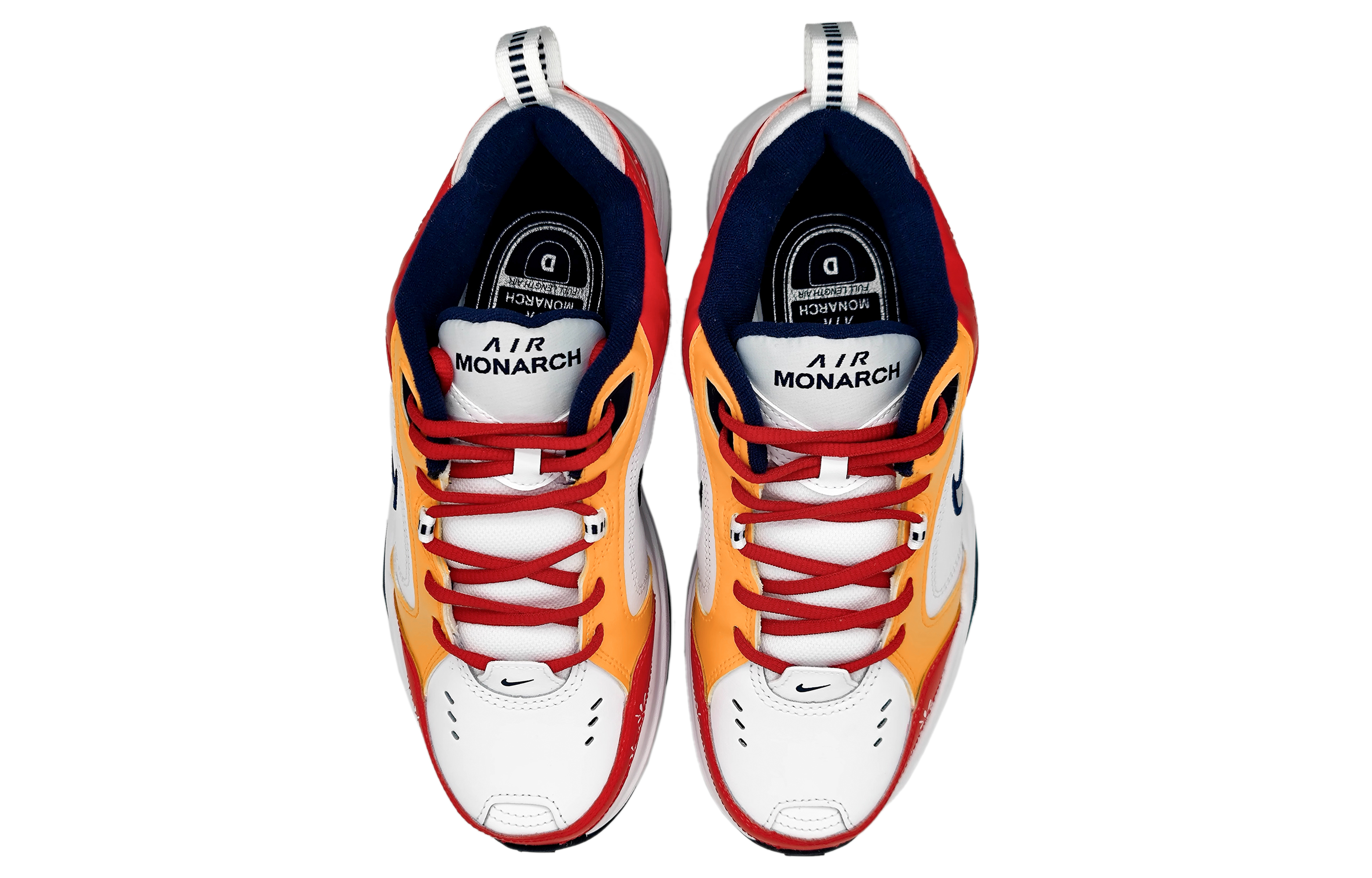 [Custom Shoes] Nike Air Monarch IV 'Racer Red Fireworks' 圖 4