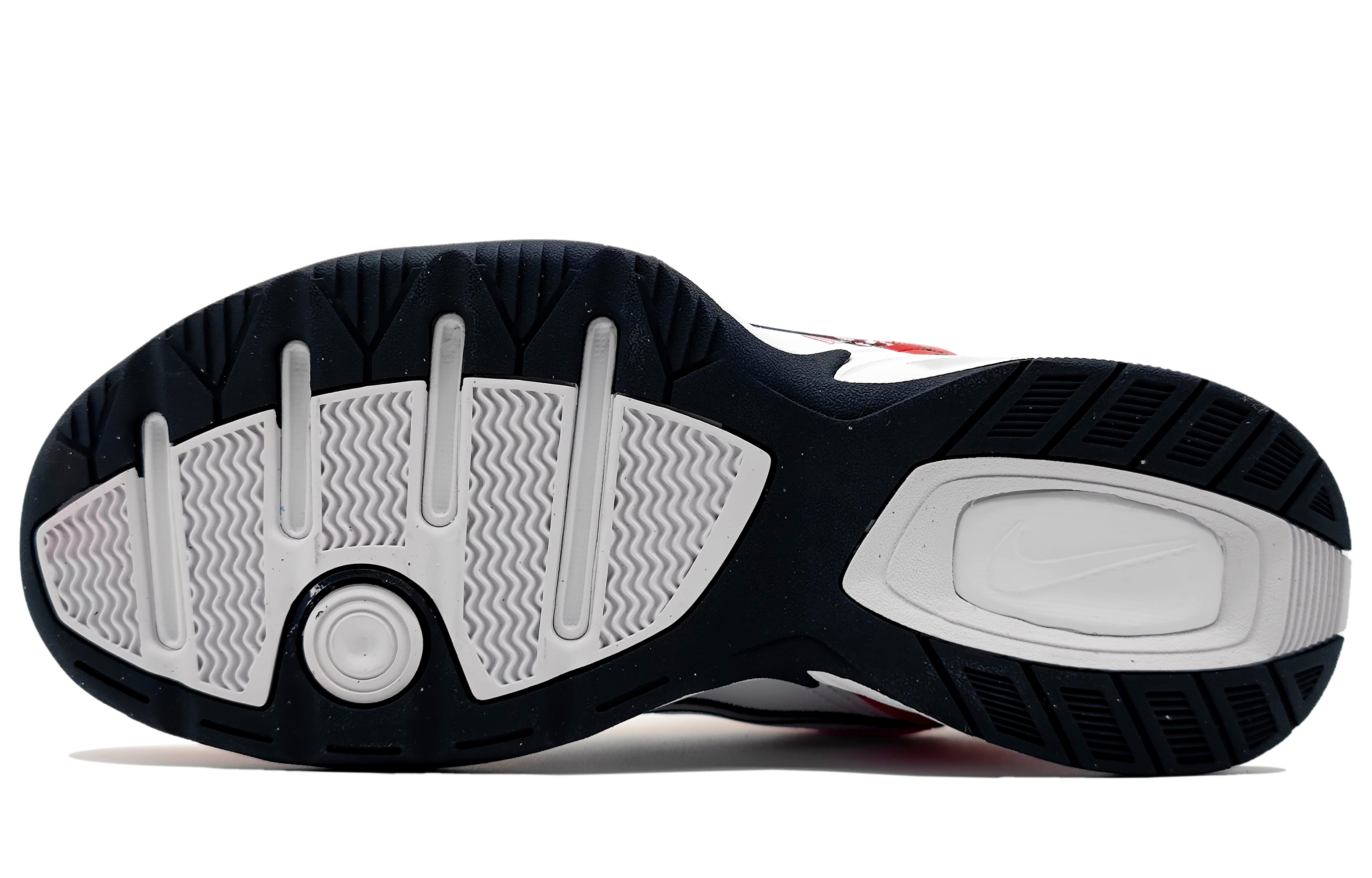 [Custom Shoes] Nike Air Monarch IV 'Racer Red Fireworks' 圖 6